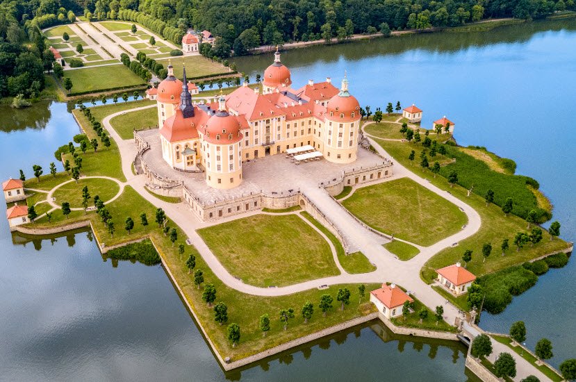 Moritzburg Castle, Moritzburg, Saxony, Germany, Germany